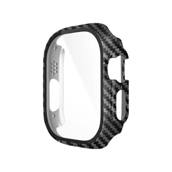 Apple Watch Ultra 49mm tok képernyővédő fóliával, carbon