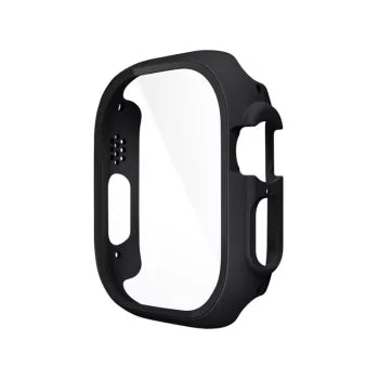 Apple Watch Ultra 49mm tok képernyővédő fóliával, fekete