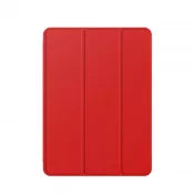Apple iPad Air 4-5 tablet tok Apple pencil tartóval, piros