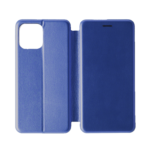 iPhone 12/12 Pro Mágneses notesz telefontok, kék