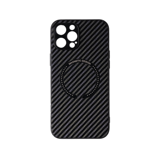 iPhone 12 Pro Max MagSafe telefontok, carbon fekete